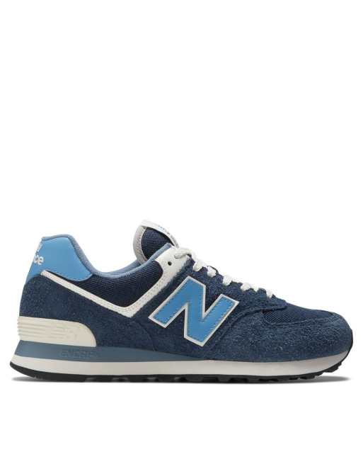 New Balance 574 trainers in blue | ASOS