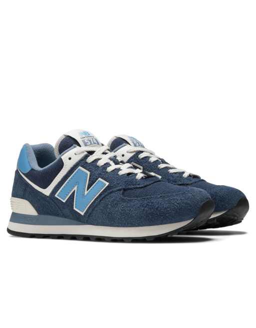 New balance blue clearance trainers