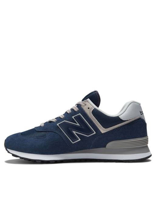 New Balance 574 trainers in blue ASOS