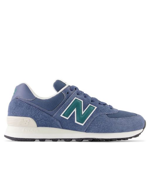 New Balance 574 trainers in blue | ASOS