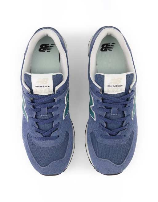 New balance store light blue 574