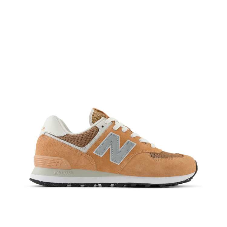 New Balance 574 trainers in brown ASOS