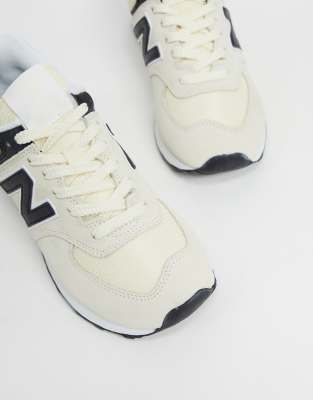 new balance cream trainers