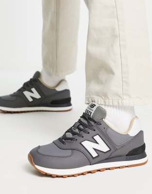 new balance 574 dunkelgrau