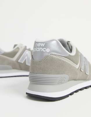 New Balance 574 trainers in dark grey 