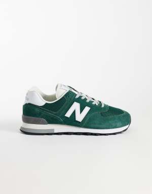 New Balance 574 trainers in green