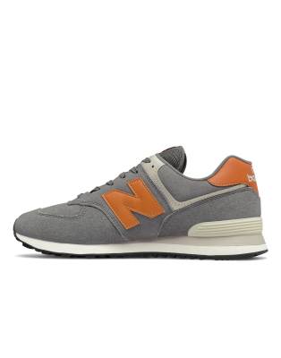 new balance 574 mens Orange