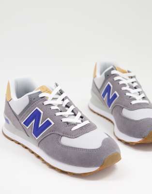 new balance 574 grise et bleu