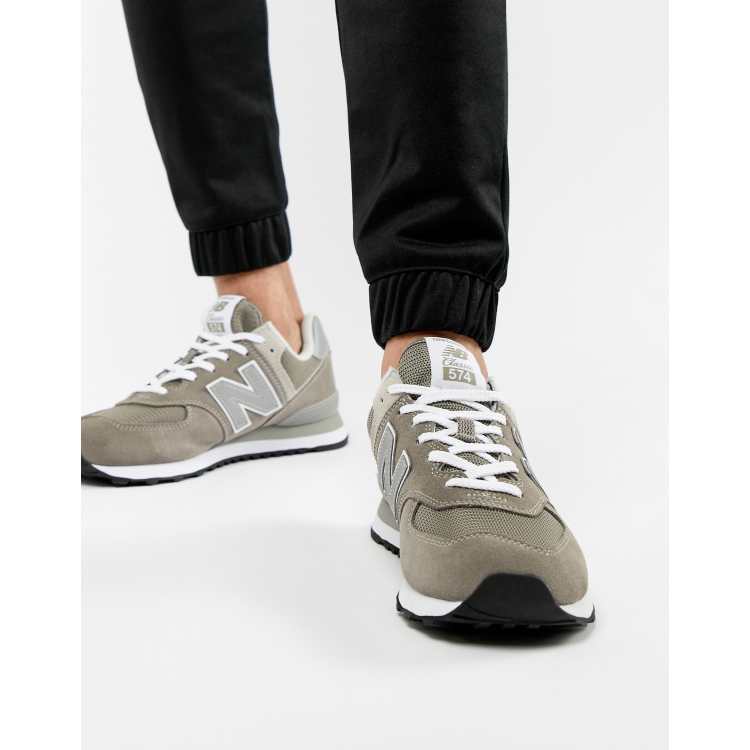 New Balance 574 Trainers In Grey ML574EGG | ASOS