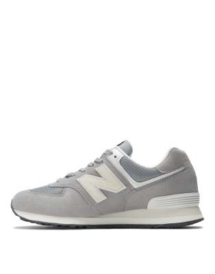 New Balance 574 trainers in grey