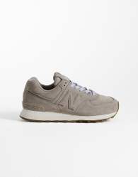 New Balance 574 trainers in light brown