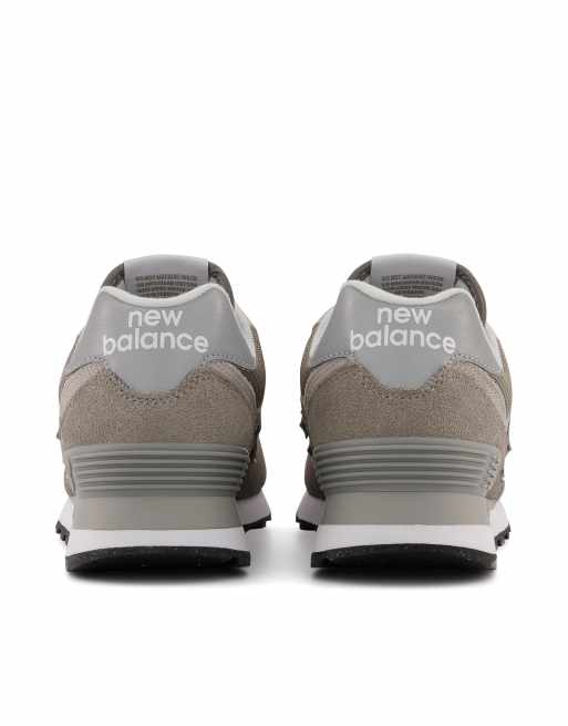 New balance clearance 574 grey metallic