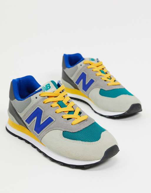 New balance outlet yellow laces