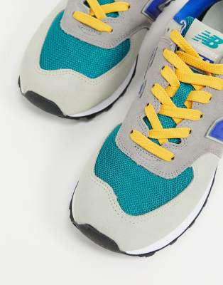 new balance 574 grey trainers