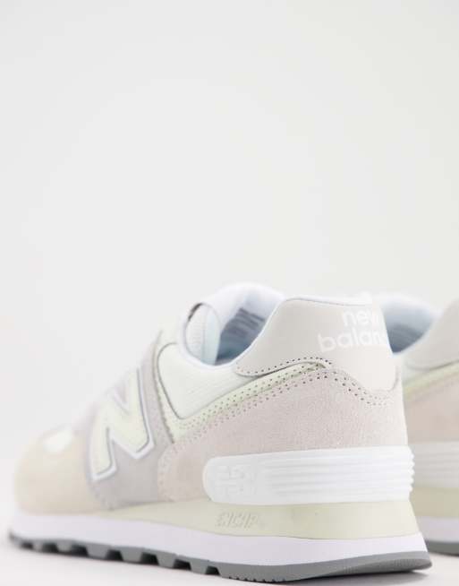 New Balance 574 Trainers In Off White