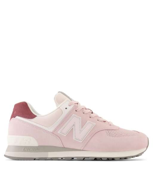 New Balance 574 trainers in pink | ASOS