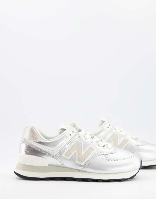 New balance cheap wl574 Silver