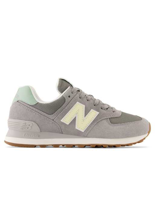 New Balance 574 trainers in slate grey