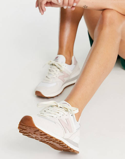 Balance trainers in white and |