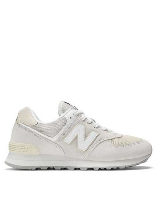 New Balance 574 trainers in white | ASOS