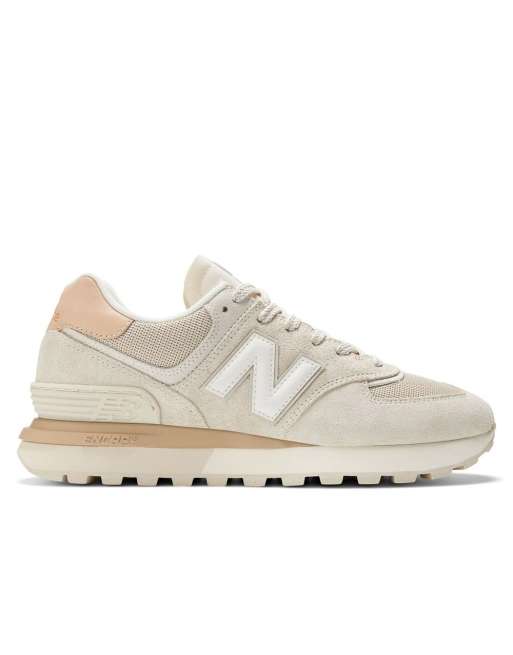 New Balance 574 trainers in white | ASOS