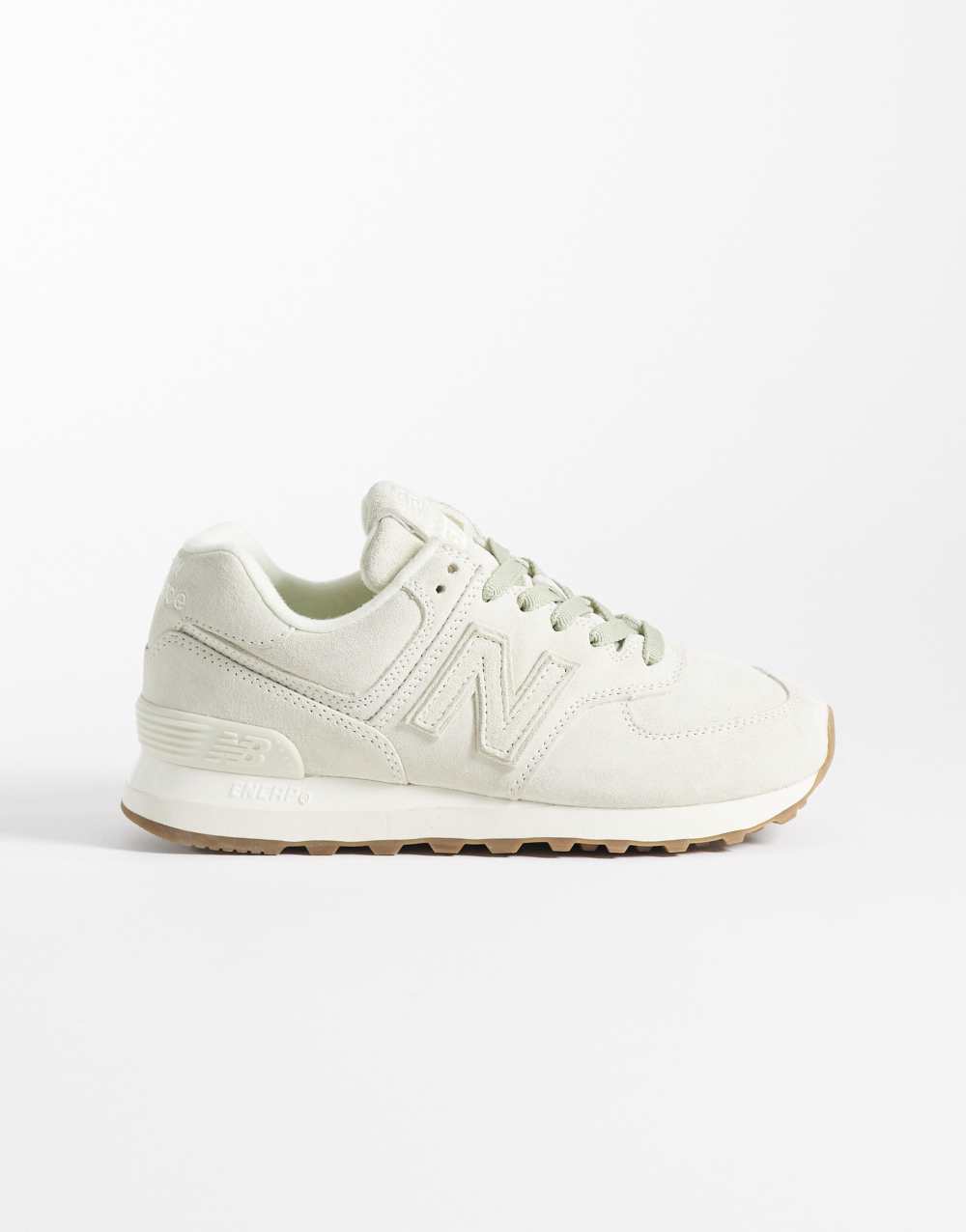 New Balance 574 trainers in white