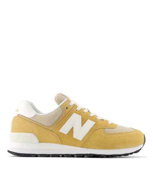 New balance 574 store split sail yellow