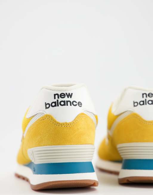 New balance shop ml574 amarillo