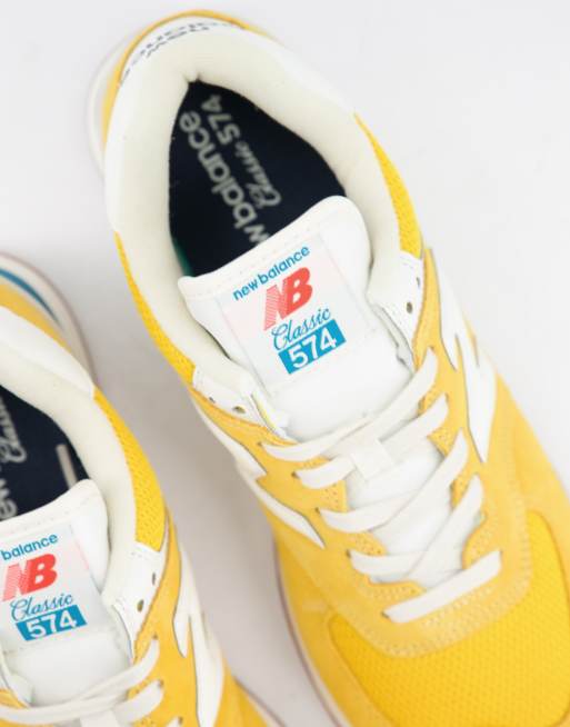 New balance outlet 574 women yellow