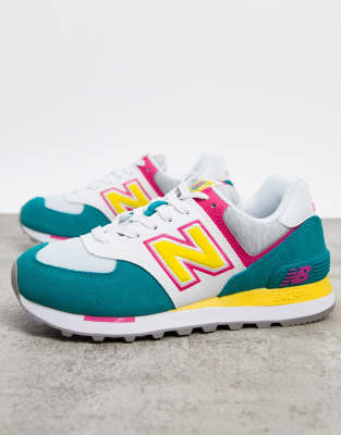 new balance azzurre e rosa