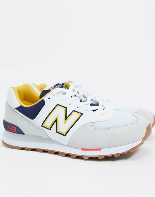 New balance shop 574 varsity trainers