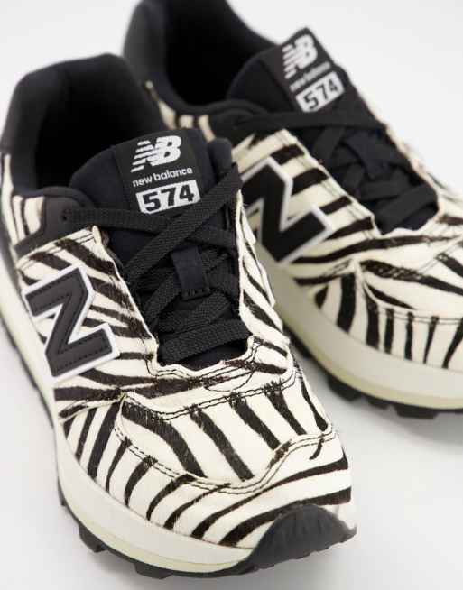 New balance hotsell zebra shoes