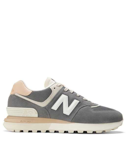 New Balance 574LG trainers in grey | ASOS