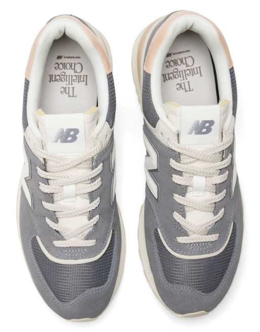 New Balance 574LG trainers in grey | ASOS