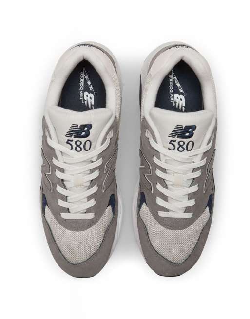 New balance outlet 580 argento