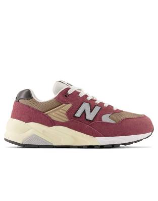 New Balance 580 Sneakers rosse ASOS