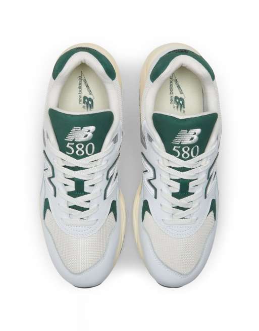 New balance sales 580 kids white