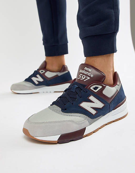 New Balance 597 sneakers in navy ML597GNB