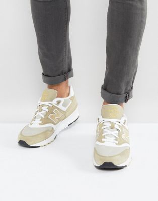 New Balance 597 Suede Trainers In Beige ML597RSA | ASOS