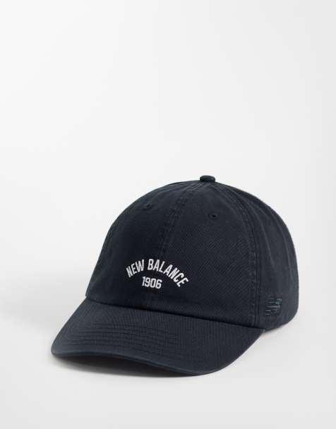 New Balance 6 panel 1906 cap in black - view 1