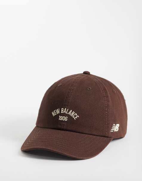 New Balance 6 panel 1906 cap in brown - view 1