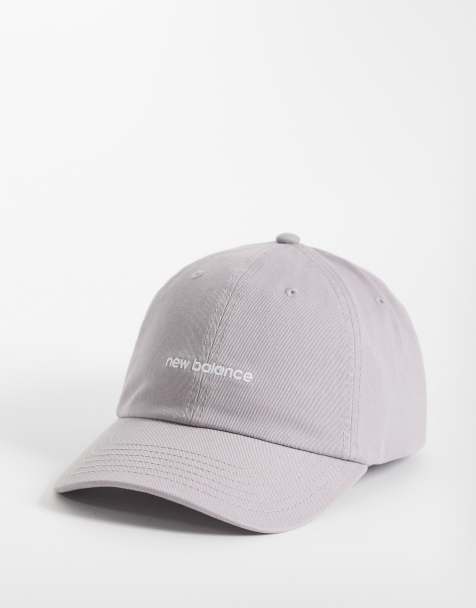New Balance 6 panel linear logo cap in lilac - view 1