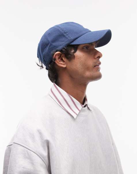 New Balance 6 panel NB logo cap in navy - view 1