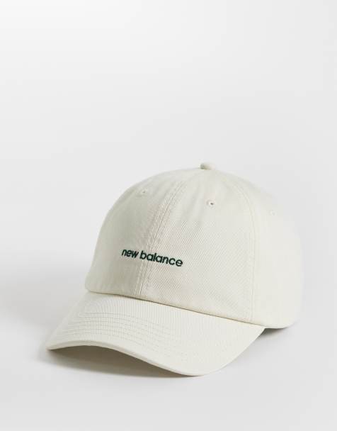 New Balance 6-panel pet met lineair logo in beige - view 1
