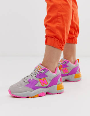 new balance gris violet