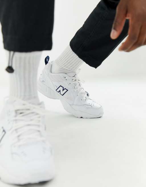 New Balance – 608 – Białe buty sportowe – model MX608WT, 2 z 4