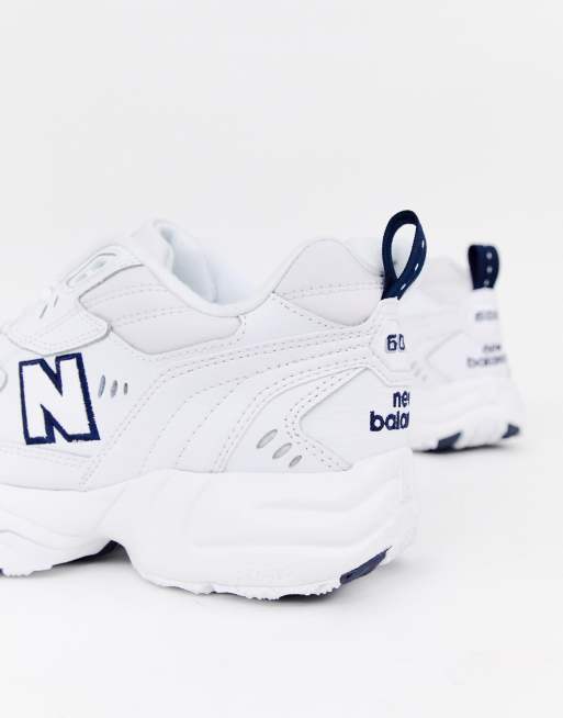 New Balance – 608 – Białe buty sportowe – model MX608WT, 4 z 4