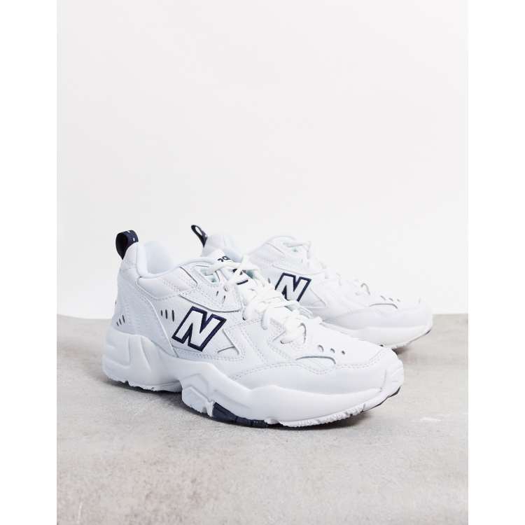 いなちゅう new balance 608 chunky trainers in white