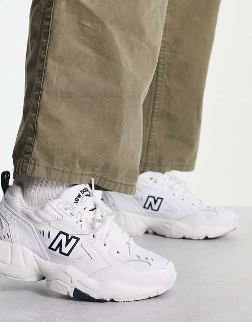 New balance thick hot sale sole shoes