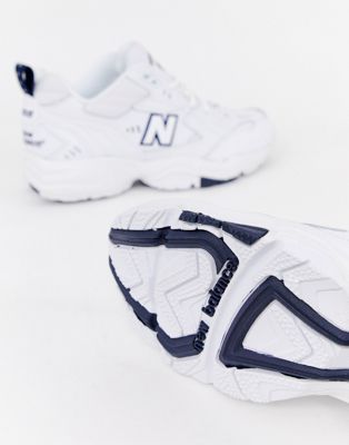 new balance 608 trainers in white mx608wt